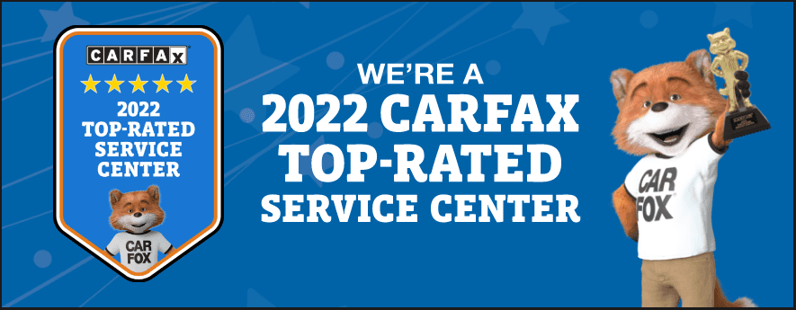 2022 CARFAX Top-Rated Service Center